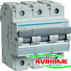 Hager Aptomat 3 pha 100A 10KA  -  HLF390S ( Át Hager sản xuất tại Pháp)
