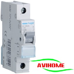 Hager Aptomat 1 pha 63A NC163A