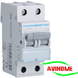 Hager Aptomat 2 pha 10A NC210A