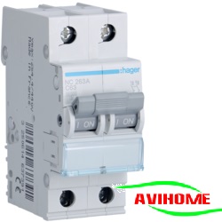 Hager Aptomat 2 pha 32A 10KA -  NC232A( Át Hager)