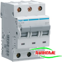 Hager Aptomat 3 pha 32A 10KA -  NC332A ( Át Hager)