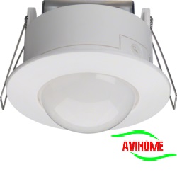 Cảm biến chuyển động hồng ngoại gắn âm trần hager EE805A