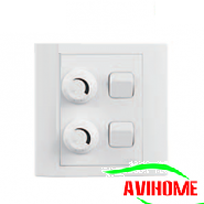 Hager Công tắc điều chỉnh độ sáng đèn WXED2R500