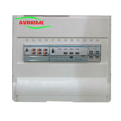 Hager Tủ điện âm tường cánh kim loại 12 Module VU12NSG