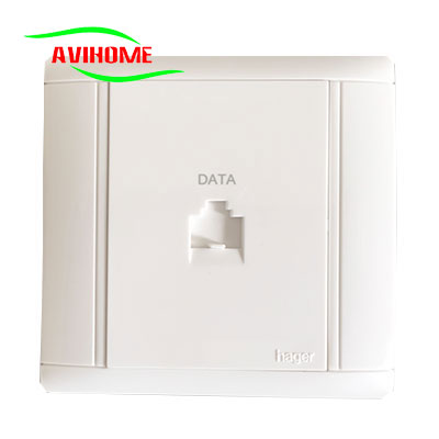 Hager Ổ cắm mạng WXET1RJ5